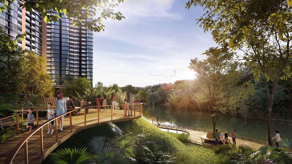 dai ngam canh eaton park